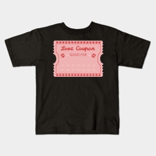 Love coupon Kids T-Shirt